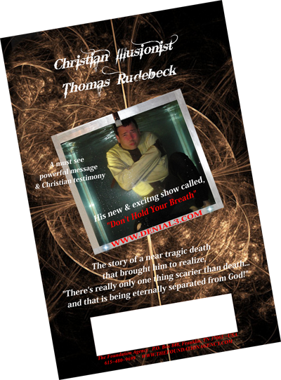 Christian illusionist Denial 3 poster 1